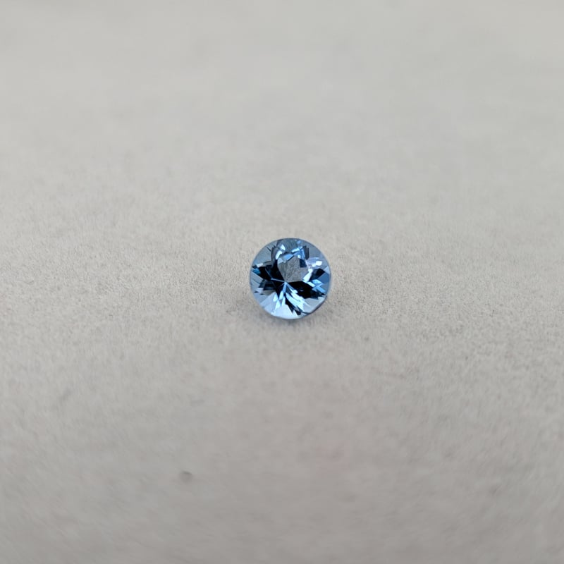 サンタマリアカラー アクアマリン 0.738ct 5.8mm ラウンド カット