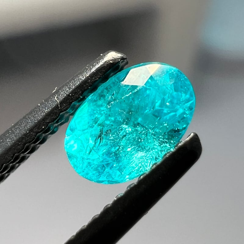 日独産地鑑別書付】ブラジル産 パライバトルマリン 0.219ct 4.67×3.16