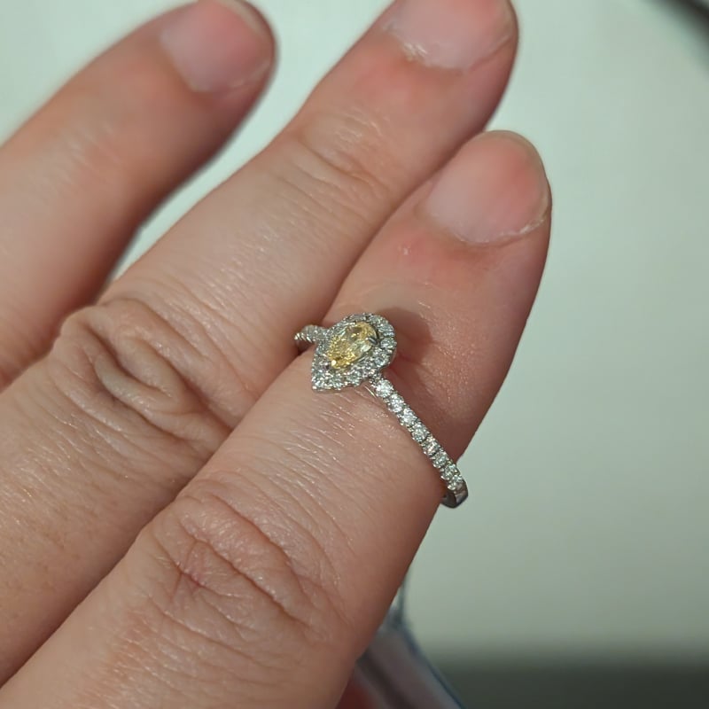 L*u様 激安セール！K18YG ダイヤモンド0.25ctトップ 18金 照りよ 楽天