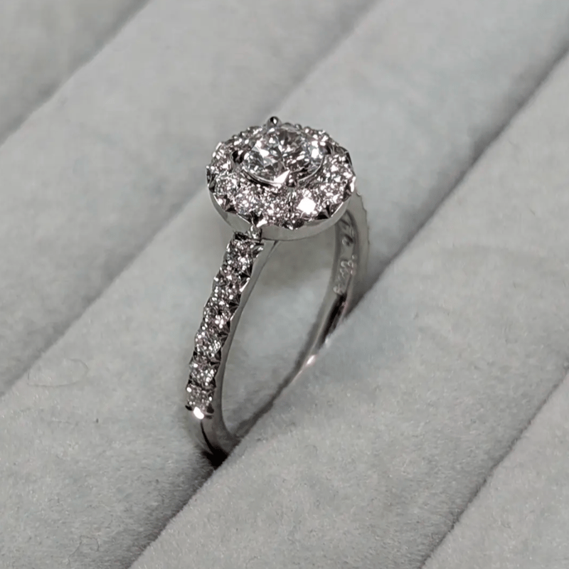 セミオーダー】Shine ring(シャインリング)5mm 中石持ち込み対応セミ