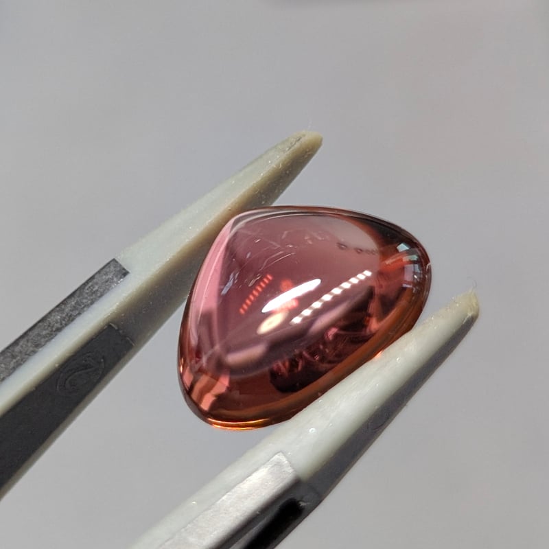 トルマリン ダブルカボション カット 5.17ct マロン ルース | 鈴木屋