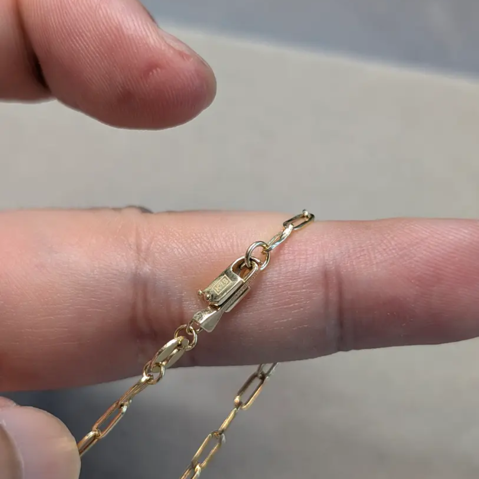 イタリアンチェーンブレスレット【K18】 K18イタリアンチェーンブレスレット Gold-EP（ゴールド