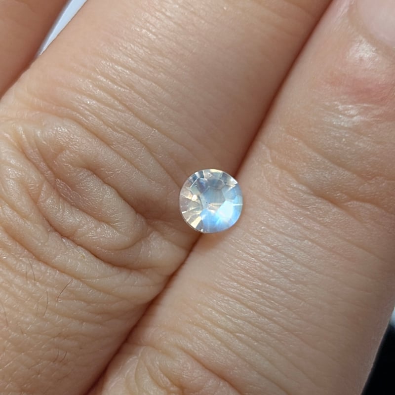 ラブラドライト 5mm ラウンド カット ルース ロットから1pcs | 鈴木屋