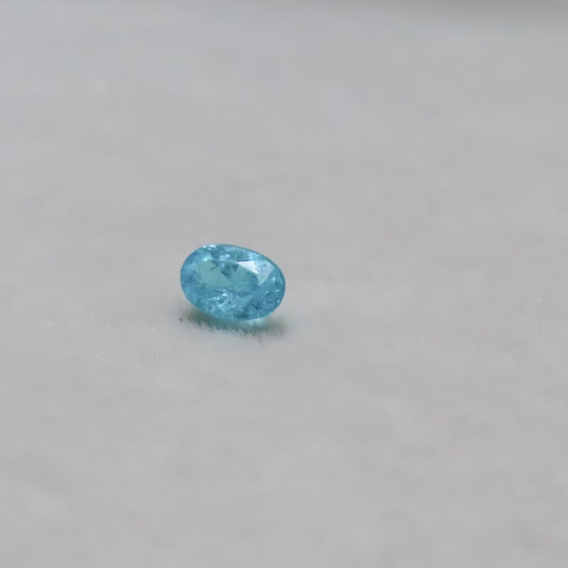 パライバトルマリン ルース オーダーアクセサリー パライバトルマリン 0.21ct 4.7×3.2mm オーバル ルース ブラジル産