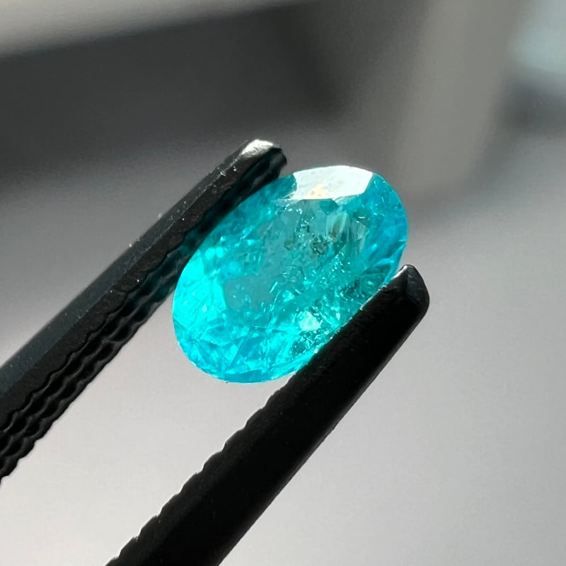 日独産地鑑別書付】ブラジル産 パライバトルマリン 0.219ct 4.67×3.16