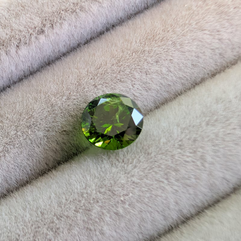 デマントイド ガーネット イラン産 0.49ct 4.70mm ラウンド