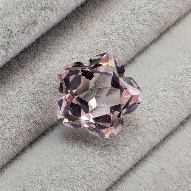 高品質✨透明キラキラ✨極上モルガナイト 天然【非加熱】モルガナイト・ピンク 2.521ct 日独鑑別書 | SUI GEMSTONE