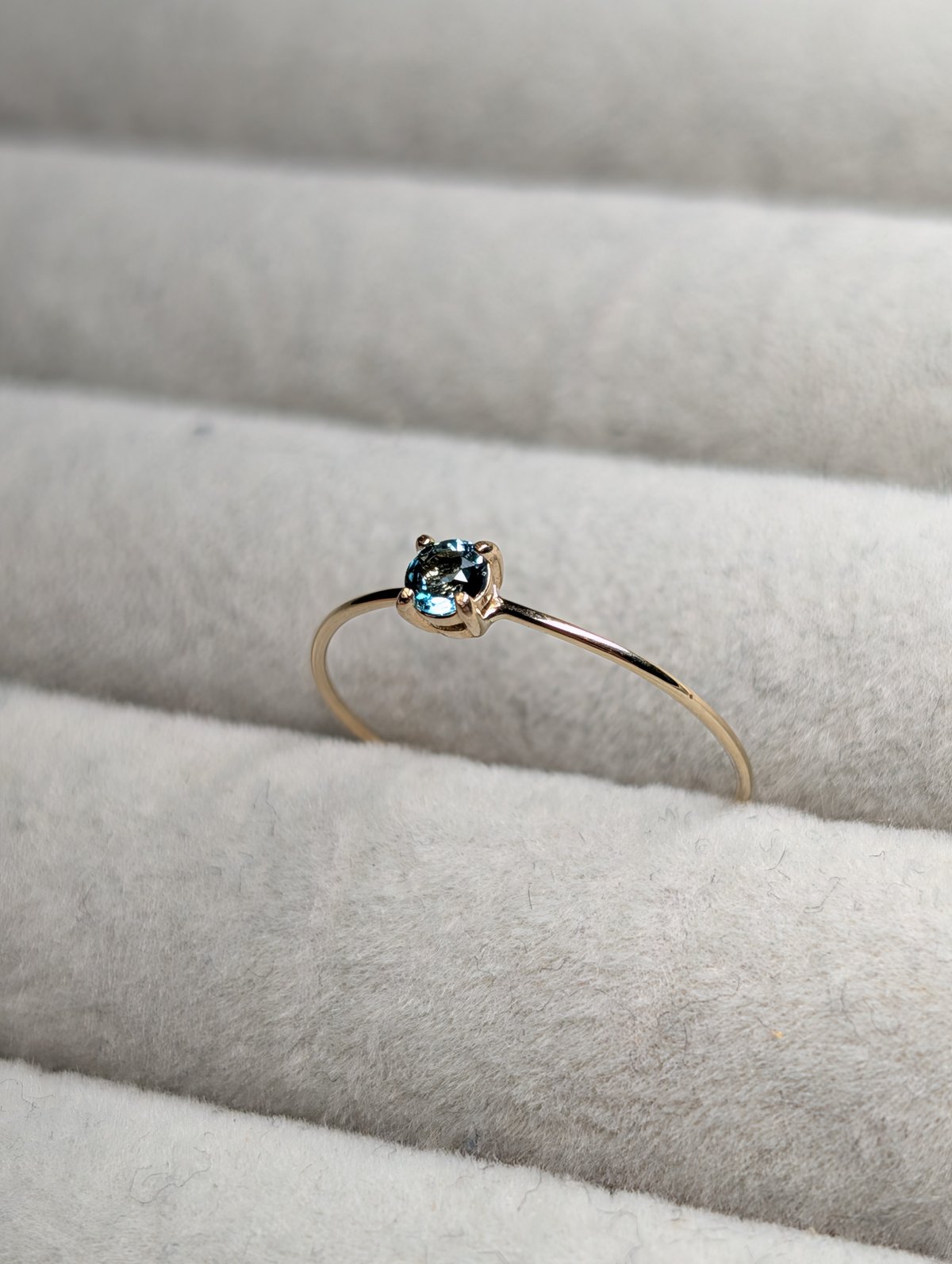 超華奢リング K10 9号 グランディディエライト 約3mm ※サイズ直し不可