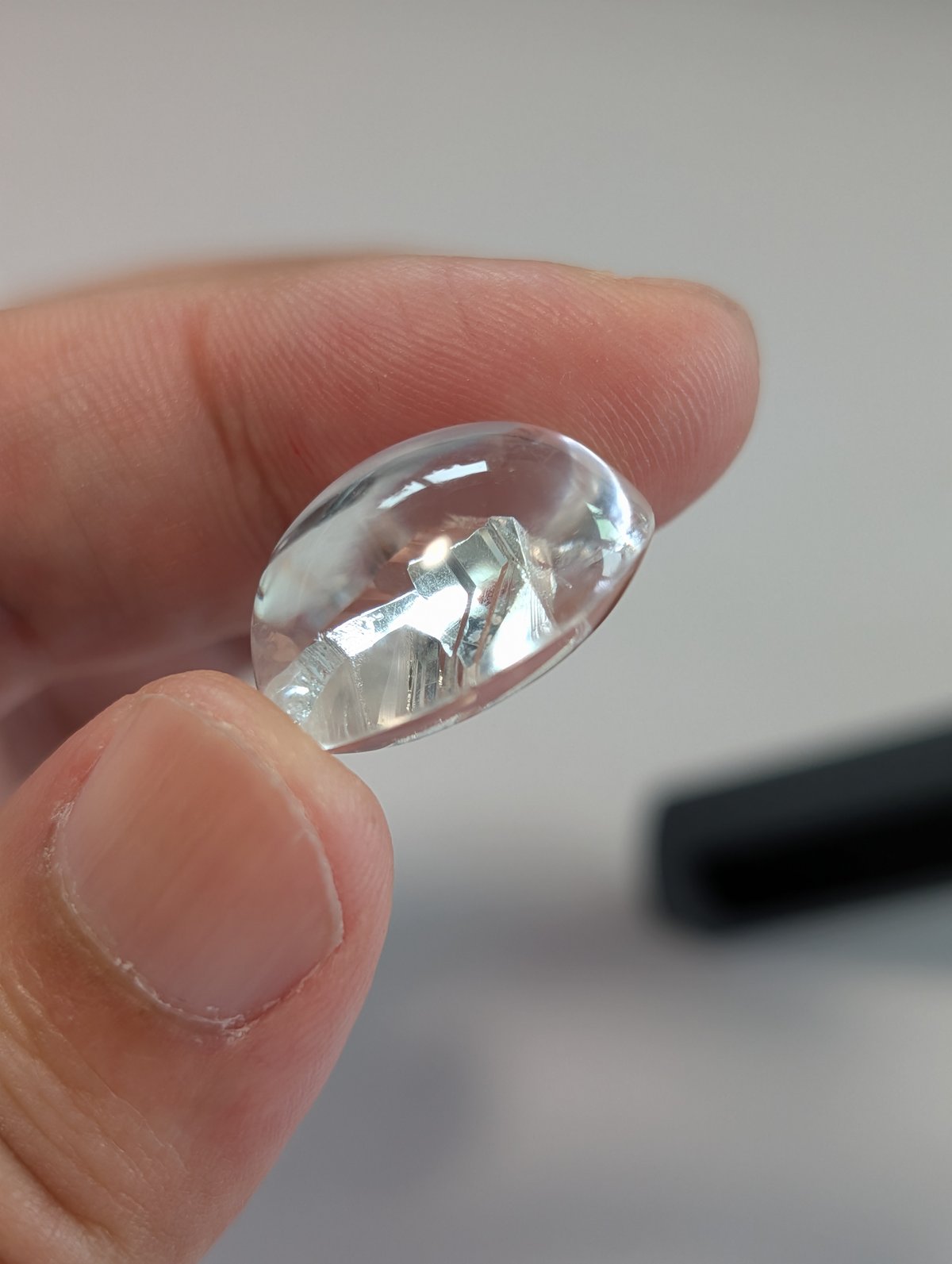 さ ぼ さ ぼ♪ クォーツインクォーツ 26.52ct カボション | 鈴木屋byJOA STORE