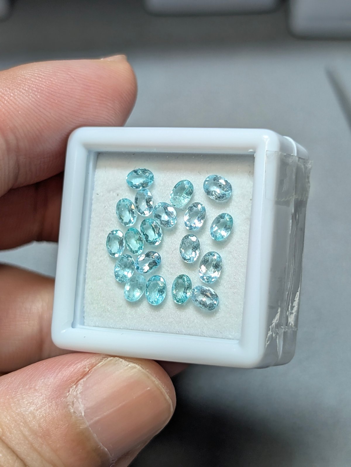 たーちゃんパライバトルマリンかも!?★ライトカラートルマリン★オーダー ☆パライバトルマリン 1.58ct1個限定製品オーダー可能※こちらの