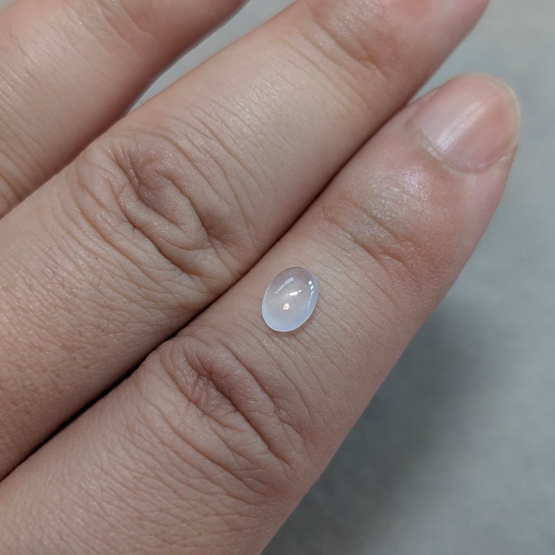 氷翡翠 0.70ct オーバル カボション カット ルース | 鈴木屋byJOA STORE