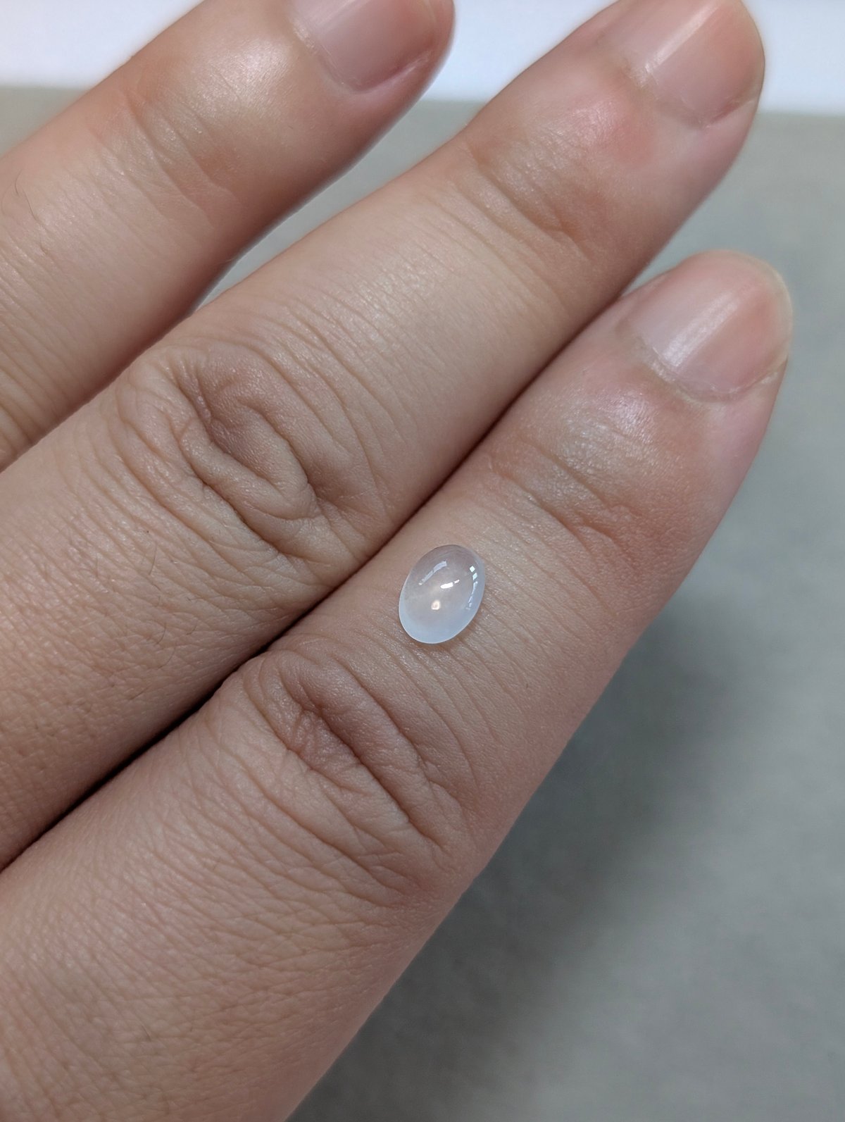 氷翡翠 0.70ct オーバル カボション カット ルース | 鈴木屋byJOA STORE