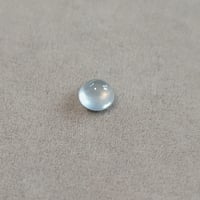 氷翡翠 0.584ct 4.88mm ラウンド カボション ルース