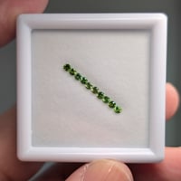 デマントイドガーネット 0.370ct 1.9-2.0mm×10pcsセット ルース