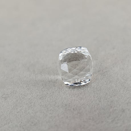 【煌カット】白水晶 8mm 煌カット ルース　シミズ貴石