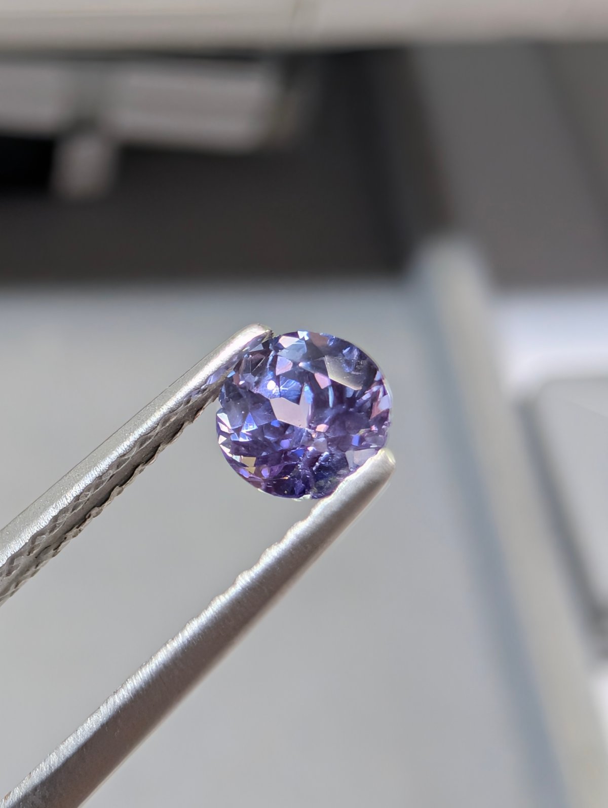 ひろ ナスゲートサファイア　除去サファイア メーカー協賛セール】PT900/850 サファイア 0.18ct ダイヤモンド 0.01ct