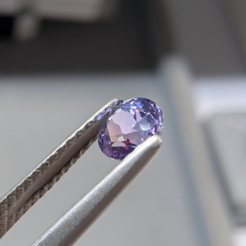 非加熱サファイア 0.56ct 4.48mm ラウンドカットルース | 鈴木屋byJOA