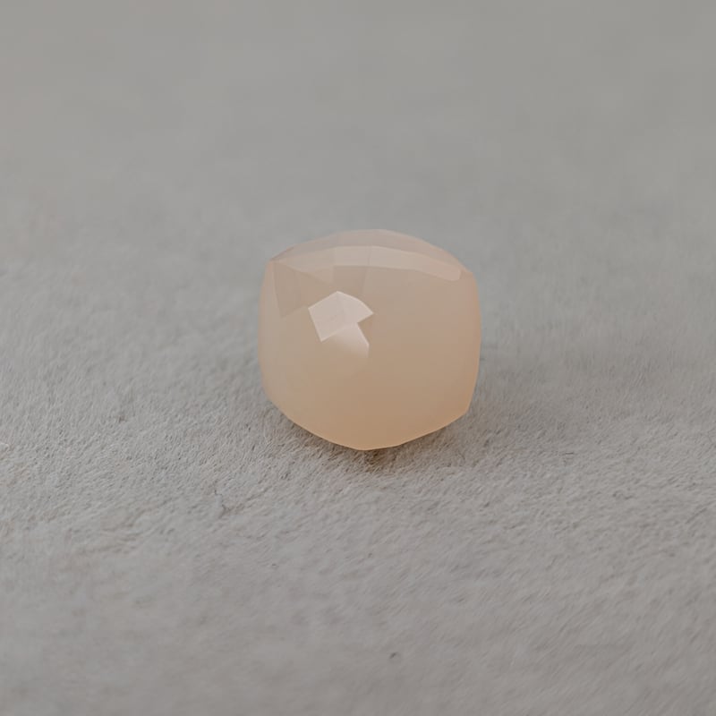 煌カット】オレンジムーンストーン 6.5mm 煌カット ルース シミズ貴石