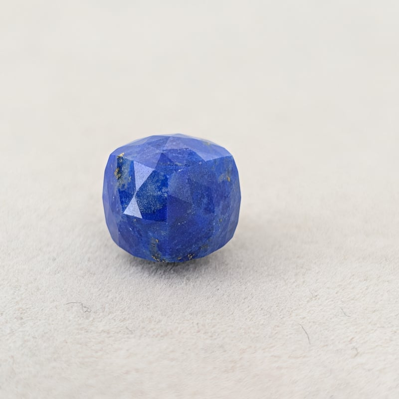 煌カット】ラピスラズリ 8mm 煌カット ルース シミズ貴石 | 鈴木屋