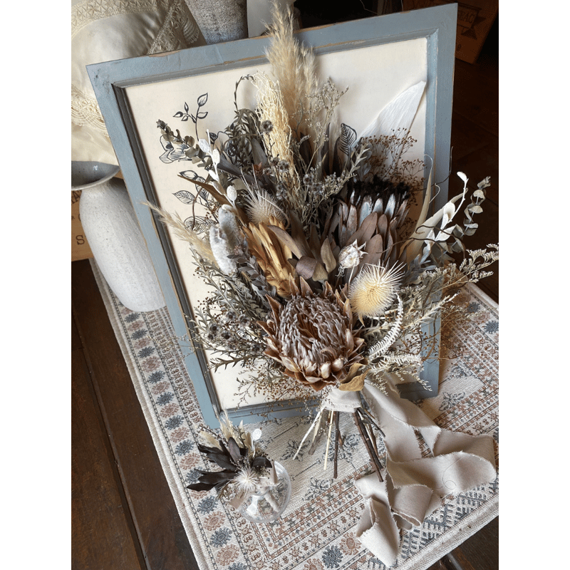 オーダーメイド》ウエディング2点セット（ブーケ・ブートニア） | Ma