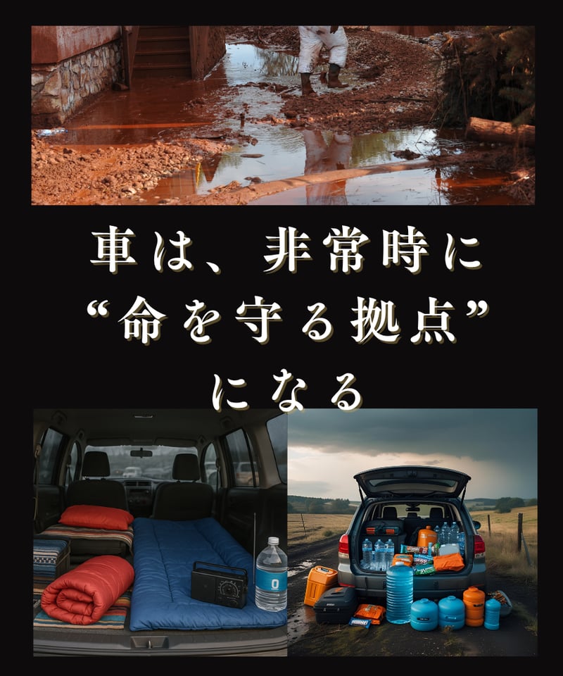 一人でも簡単に着脱可能！愛車を守る浸水防止カーバッグ｜水甲斐・SUI