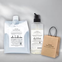 NON SHAMPOO 1000ml + 専用ボトル + 紙袋 【ギフトセット】