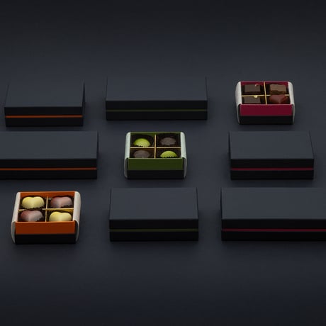 CHOCO コンビA式35X35 2列X2=4仕切 200入