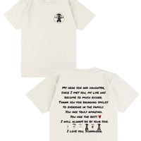 Ｔシャツ(ラブレター) アイボリー