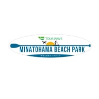 UVオリジナルステッカー（楕円／大）【MINATOHAMA BEACH PARK】
