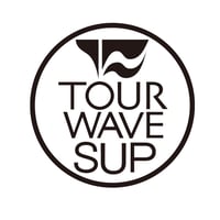 UVオリジナルステッカー（円形／大）【TWC SUP／ブラック】