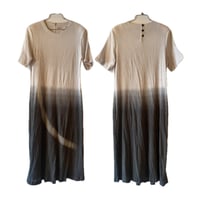 GRADATION DRESS w shoulder pads