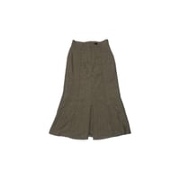 BROWN LONG SKIRT