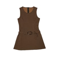 BROWN RETRO ONEPIECE