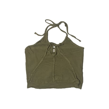 DIOR KHAKI KNIT TOP