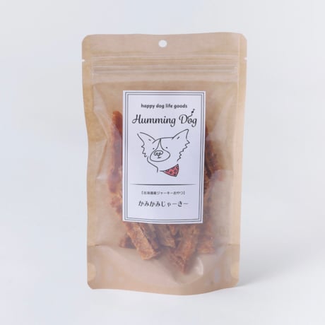 《Humming dog》かみかみジャーキー　鮭あらびき