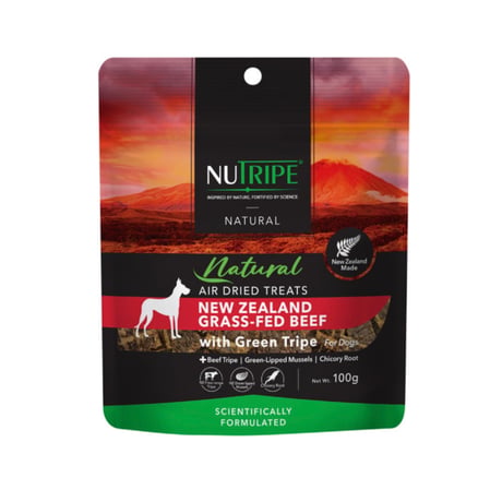 《NUTRIPE》Natural エアドライ　ビーフwithグリーントライプ