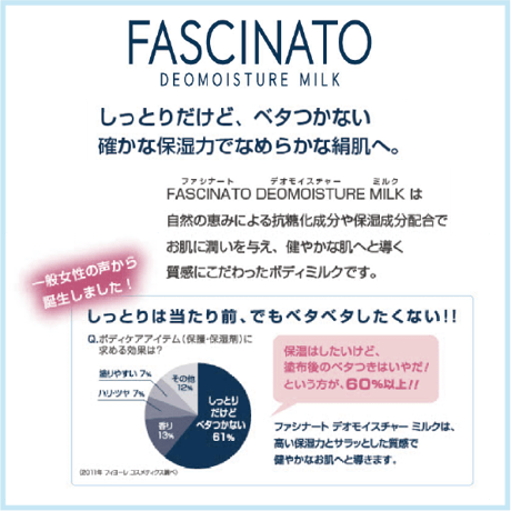 ﾌｧｼﾅｰﾄ デオモイスチャーミルク 250ml