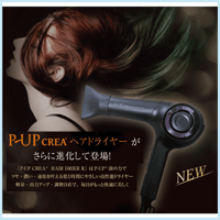 P-UP CREA ヘアドライヤーⅡ 1.2kw ブラック