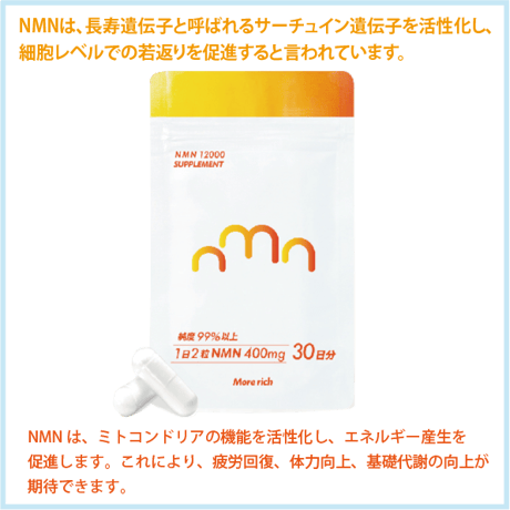NMN サプリ ミライ 60粒