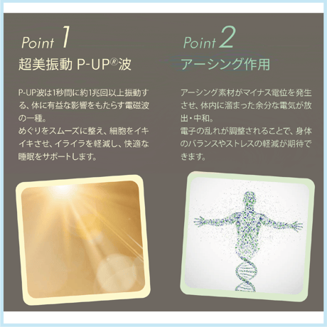 P-UP リカバリー ピロー（ベージュ）