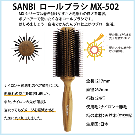 サンビ ロールブラシMXシリーズ