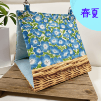 ワイドサイズ］バードテント：夏のムシ（ブルー） | インコのハーブ