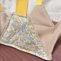 鳥さんのハンモック：お花（イエロー）冬用