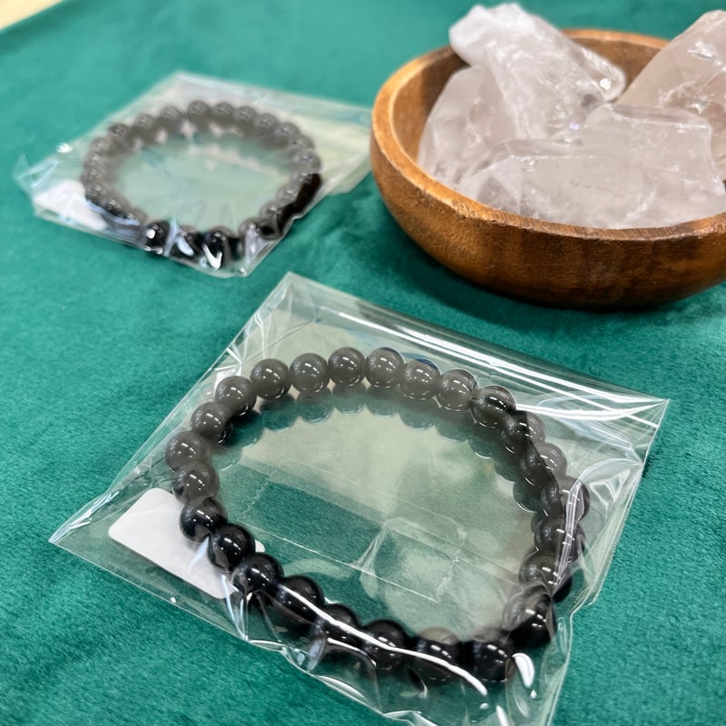 キャッツアイ黒】天然石ブレスレット | 学べる雑貨店 ヒダマリの樹