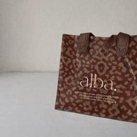 alba.original clear bag2026【先行ご予約商品】
