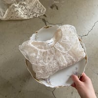anneshirley／lace collor jacket cardigan