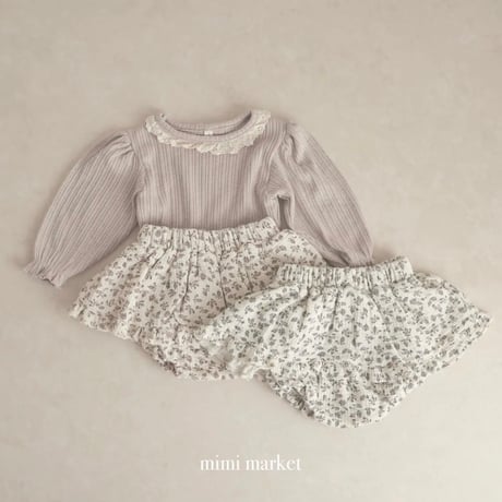 mimimarket／ nipple frilly kang skirt