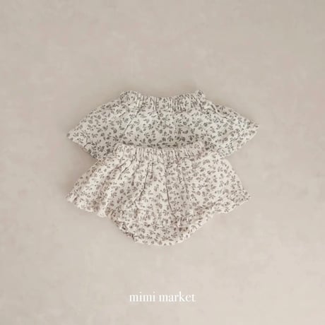 mimimarket／ nipple frilly kang skirt