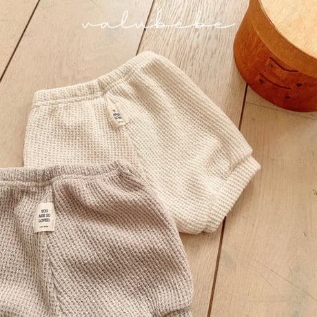 valu bebe／darcong knit bloomer