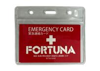 FORTUNA 防水エマージェンシーカードケース